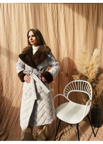 Світло-бежеве зимнє Пальто Світло-бежевий Alberto Bini