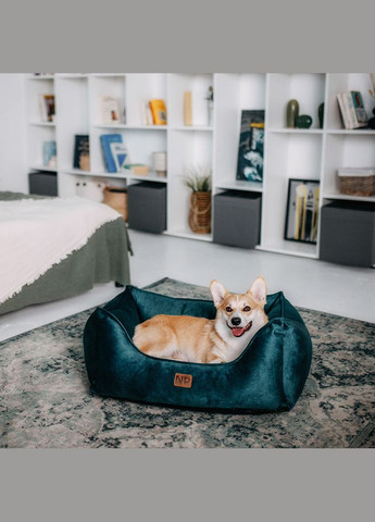 Лежак для собак Leon Green (LE2137/75) Noble Pet (363057870)