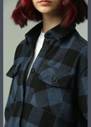 Сорочка Байкова Темно-синя IRmAS оверсайз (326766715)