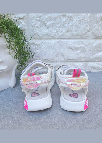 Стильні різнокольорові босоніжки для дівчинки No Brand (329740318)