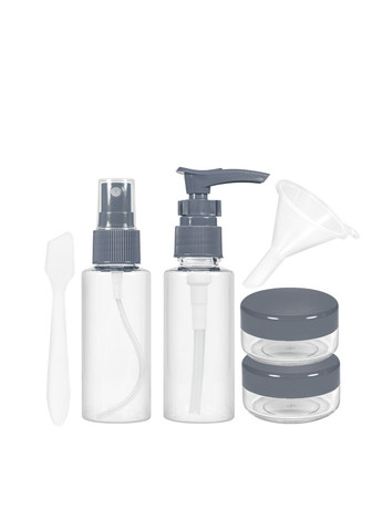 Дорожній набір ємностей для косметики WH Travel Bottles Set 4 шт, Малиновий No Brand (323641666)