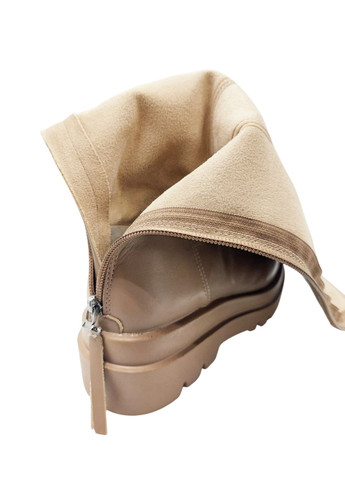 Осенние демисезонные ботинки Панда из искусственной замши