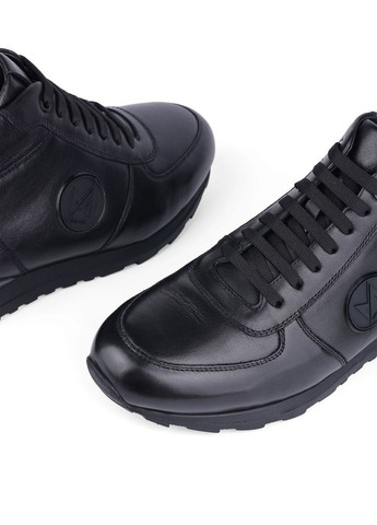 Чоловічі Черевики 025X-93-A8/X12MОЗ24-25 Чорний Шкіра MIRATON (304529428)