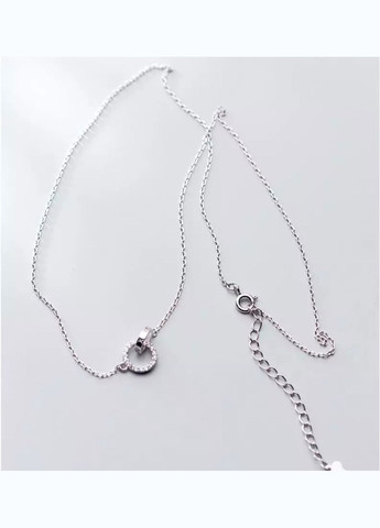 Серебряное колье с кубическим цирконием, покрытое родием Family Jewelry House (322777234)