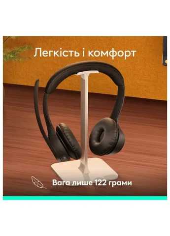 Наушники Zone 305 для бизнеса беспроводные/Bluetooth UC (981-001453) Logitech Zone 305 for Business Wireless/Bluetooth UC Black (388712447)