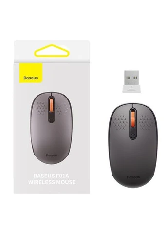 Компьютерная мышь F01A Wireless Mouse Frosted серый B01055502833-00 Baseus (384475923)