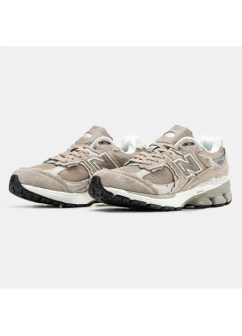 КРОССОВКИ ЖЕНСКИЕ NEW BALANCE 2002R BIEGE НЬЮ БЕЛАНС 2002R No Brand бежевые демисезоны (367168119)