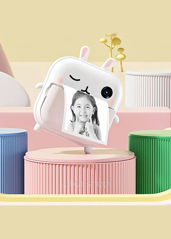 Мини камера для малыша с моментальной печатью фотографий мгновенной печати с играми и картой памяти с набором бумаги 4 шт No Brand M2 (323209896)