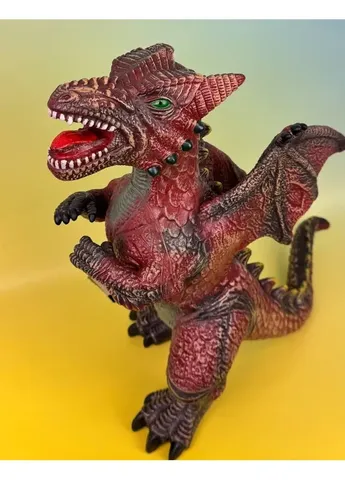 Фігурка Дракон зі звуком, коричнево-зелений Dino (408434728)