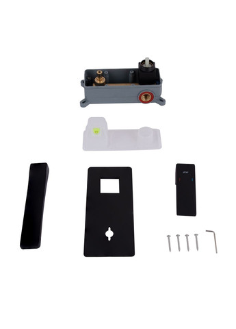 Смеситель для раковины Gemini скрытого монтажа QTGEM273BLM45694 Black Matt Qtap (322069663)