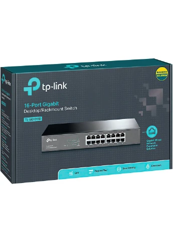 Комутатор TLSG1016D, 16 портовий, 10/100/1000 TP-Link (314929244)