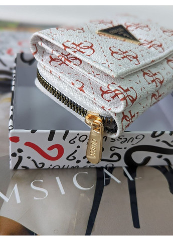 Кошелек женский белый Guess мини Гес маленький бумажник портмоне гаманець No Brand (360890546)