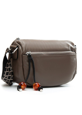 Женская кожаная сумка классическая 93038 khaki Alex Rai (367992188)