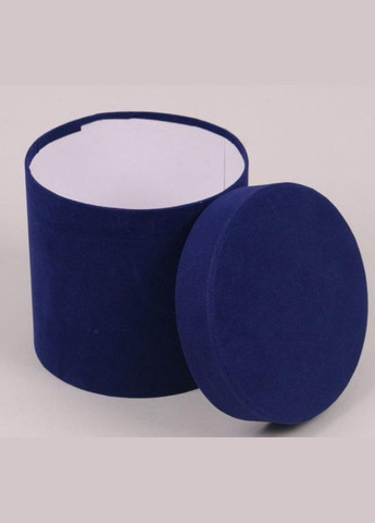 Комплект синіх велюрових коробок для квітів 2 шт. 39901 Flora (311203205)