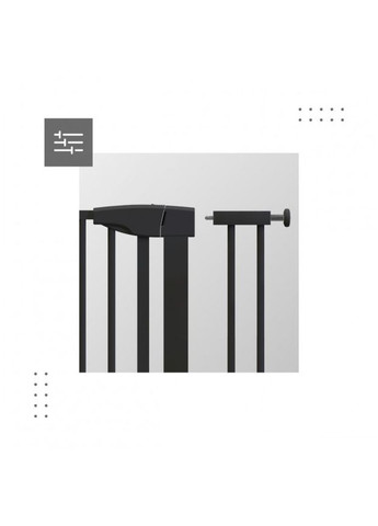 Бар’єр міжкімнатний-сходовий Guardian 3.0 Black 75-110 см. No Brand (347311657)