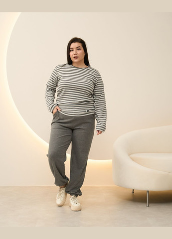 Сіра комплект жіночий зі штанами Nicoletta