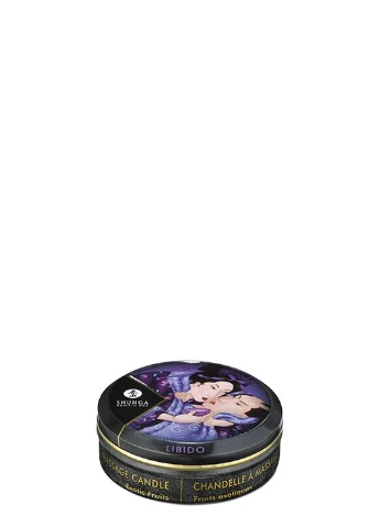 Свічка для масажу Libido Massage Candle Exotic Fruits з ароматом екзотичних фруктів, 30 мл Shunga (297398025)