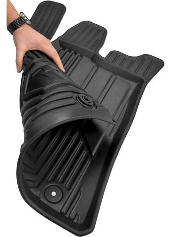 Резиновые коврики Frogum No77 для I-Pace (mkI) 2018→ (с огнетушителем с пассажирской стороны) (FG Jaguar (360875655)