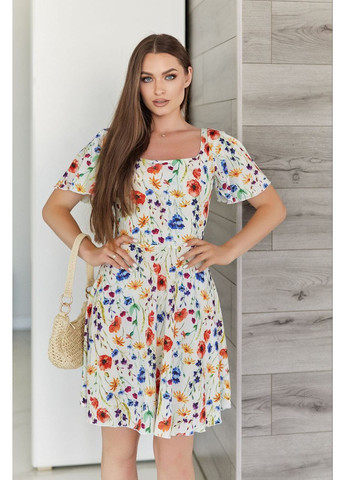 Білий легка літня сукня🌿 Luna