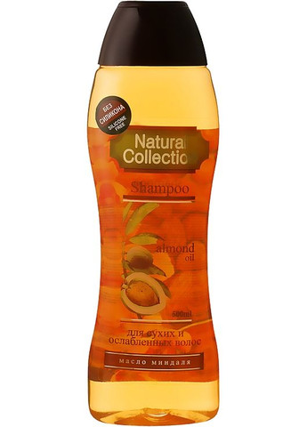 Шампунь для волос с миндальным маслом Natural Collection Shampoo 500ml (166011-63074) Pirana (368639003)