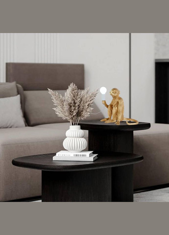 Золотая напольная лампа - сидящая обезьянка "Monkey" (909-VXL8051B GD) No Brand (370070363)