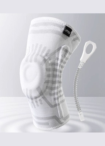 Бандаж для коліна сірий, розмір XL, окружність коліна 39-45 см Umay (308845147)