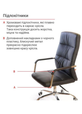 Кресло Натан CH TILT Черный (PU-черный) Аклас (360546075)