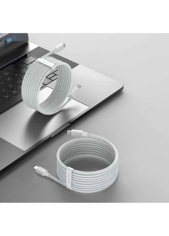 Кабель USB to iP PD 20W (2ШТ/Набір) 1.5м (TZCATLZJ-02) Baseus Simple Wisdom Data Cable Kit (382946397)