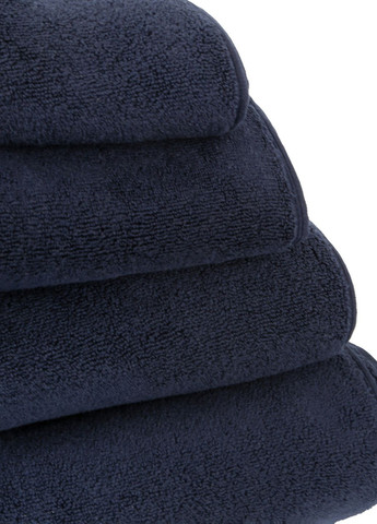 Рушник "Ніжність" 90x150 см MVM однотонний темно-синій