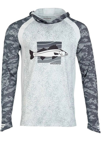 Серая реглан hooded jersey zander Favorite