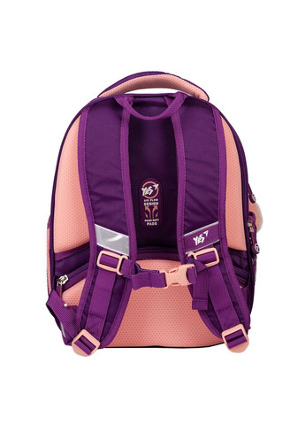 Рюкзак каркасний H-100 Happy Kitty 35х28х15 см Фіолетово-рожевий (559839) Yes (365290788)