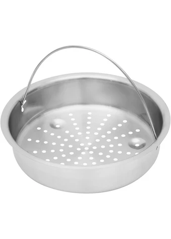 Скороварка з паровим кошиком Secure Trendy P2580402 4 л 15.5 см срібляста Tefal (381666439)
