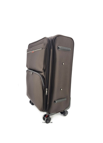 Дорожня валіза ручна поклажа на 4 колесах коричнева Tourist (315440628)
