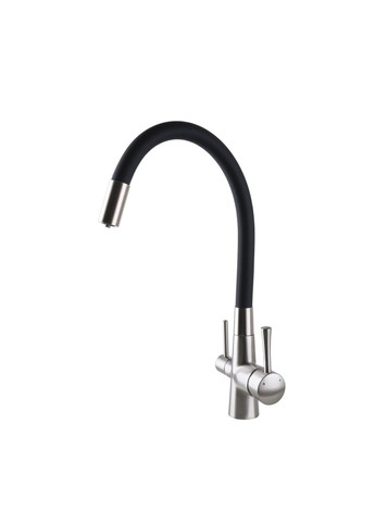 Смеситель для кухни под осмос LAZER GLLR-0903-8-STSTEEL Globus Lux (335040605)