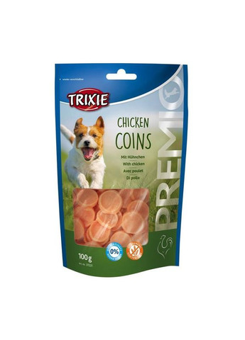 Лакомство для собак PREMIO Chicken Coins с курицей,100г Trixie (292258545)