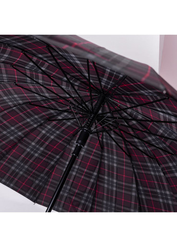 Красный классический зонт-трость полуавтомат из полиэстера 16 спиц диаметр 117 см hp-23-4r Yiwu (369142732)