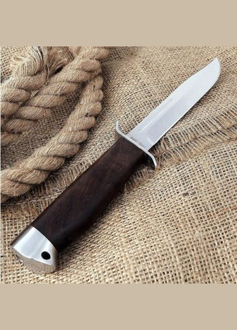 Нож тактический охотничий финка с удлиненным лезвием и деревянной рукоятью 024 ACWP Grand Way (370770675)