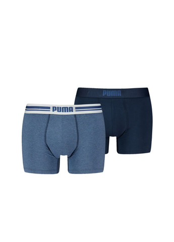 Мужское нижнее белье Placed Log Boxer Shorts 2 Pack Puma (283323545)
