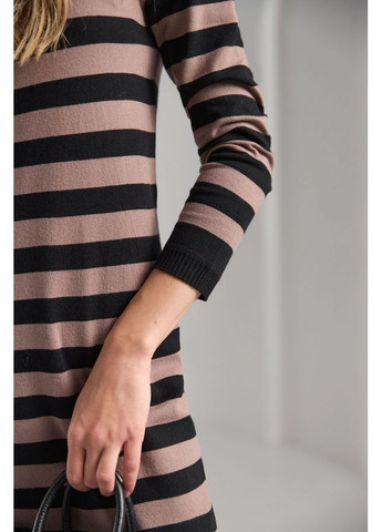 Чорна сукня 2508 суха троянда Triko Bakh