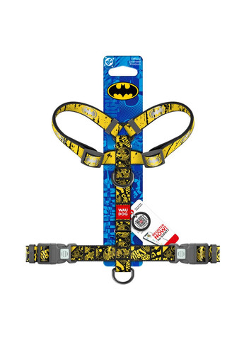 Шлея для собак анатомічна H-подібна Nylon з QR-паспортом, світловідбивна, XL, Ш 25 мм, А 60-100 см, В 68-100 см WAUDOG (331162503)