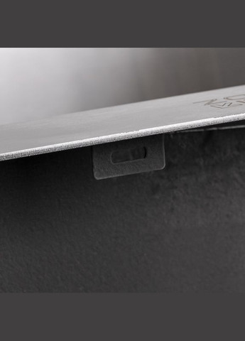 Мийка для кухні інтегрована Handmade H5050 (LDH5050BRU35375) Brushed Steel 3,0/1,0 мм LIDZ 065317 (320757107)