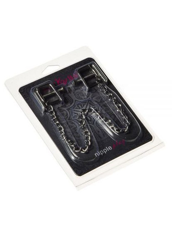 Зажимы на соски Nipple play квадратные ширина звена 0,5 мм CherryLove Lucky Bay (282709809)