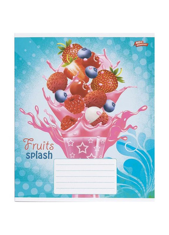 Тетрадь 18 л. клетка "МЕЧТЫ" / Фруктовый коктейль Мрії Збуваються (342415579)