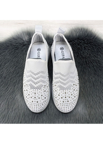 Кросівки жіночі текстильні без шнурків Gipanis сірі літо (294050582)