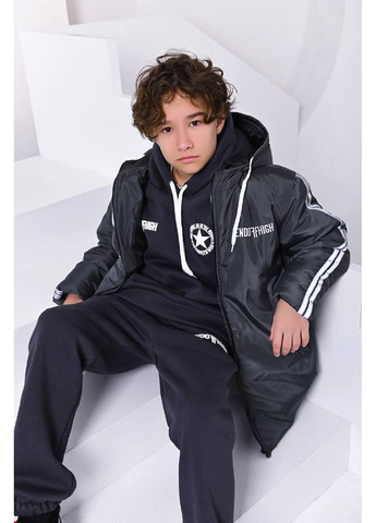 Підлітковий костюм трійка зі світловідбивними стрічками ЗАМІРИ В ОПИСІ GD/GL Модний простір (370146864)