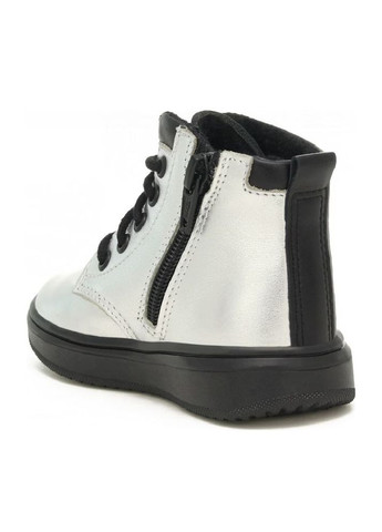 Серебряные повседневные ботинки утепленные 11561001 Bartek