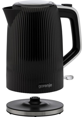 Електрочайник 1.7л, Strix-контроль, чорний матовий Gorenje (314747772)