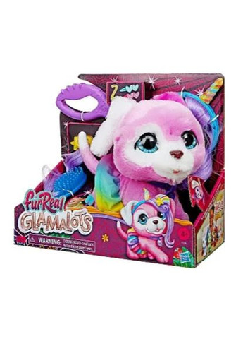 Інтерактивна іграшка Гламурний вихованець Щеня FurReal на повідку рожевий (F15445L0) Hasbro (314503551)