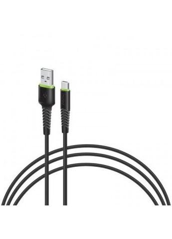 Дата кабель USB 2.0 AM to TypeC 0.2m CBFLEXT0 black (1283126487446) Intaleo usb 2.0 am to type-c 0.2m cbflext0 black (268147118)