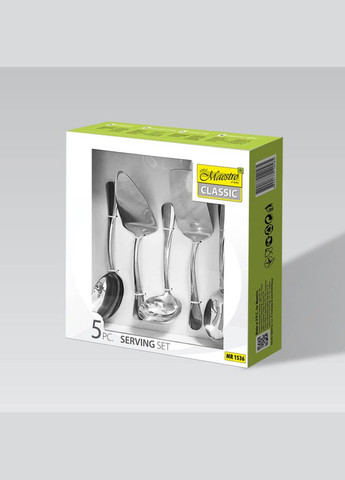 Сервірувальний набір 5 од. MR-1536 (MR-1536) неіржавка сталь Maestro (335872092)